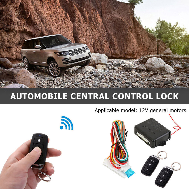 Car Remote Central Door Lock Locking Kit Keyless Entry Alarm System 410/T245
