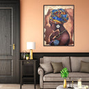 5D DIY Special Shaped Diamond Painting Woman Embroidery Kits Living Room Decor