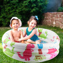 Baby Swimming Pool Ring PVC Inflatable Children Ocean Ball Pool (61cm) Newly