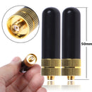 2x SRH805S SMA-F Female Dual Band Antenna for Baofeng GT-3 UV-5R 888s Radio
