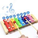 Eight-tone Hand Knock Piano Baby Musical Learning Toys Development Puzzle Gif