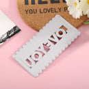 Embossing Paper Card Molds Letters Cutting Dies Basic Border Frame Template