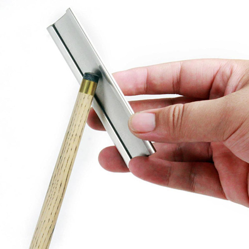 Metal Billiard Pool Cue Tip Shaper Burnisher File Repair Tool