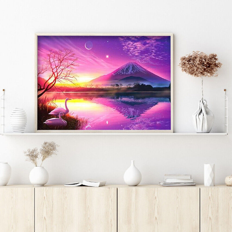 Diamond Painting 5D DIY West Lake Full Round Drill Rhinestone