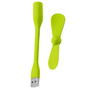 Cooling Mobile Phone Mini USB Fan for Power Bank Notebook Computer (Green) Newly