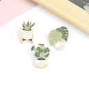 Backpacks Bag Lapel Pin Potted Plant Badge Crazy Plant Lady Enamel Pins Custom