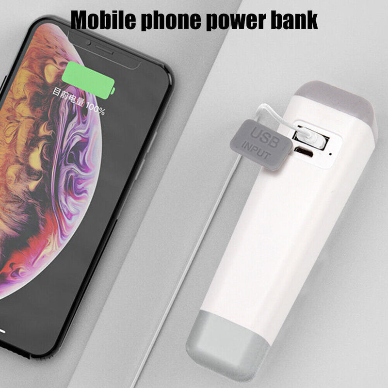 Waterproof Portable LED Camping Lamp USB Rechargeable Outdoor Hiking Flashlight