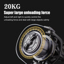 4.8/1 Spinning Fishing Reel Metal Fixed Spool Long Casting Reels Fishing Tackle