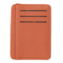 Women Wallets PU Leather Solid Color Fashion Short Multi-slot Card Purse Holder