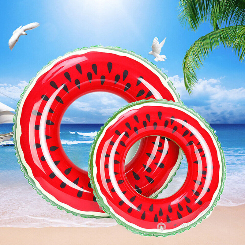 #A Reusable Watermelon Swimming Ring with Excellent Buoyancy Support for Relax
