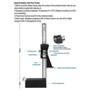 Display Digital Height Gauge Electronic Height Gauge Ruler Vernier Caliper