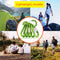 #A 6pcs Outdoor Camping Carabiner Clips Hiking Mountaineering Buckle Gadgets