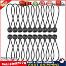 Elastic Tent Bungees Ball Fixing Rope Awning Canopy Bungee Cords (20pcs) Newly
