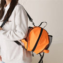 Outdoor Volleyball Shoulder Bag Oxford Cloth Zipper Messenger Bag (Orange) Newly