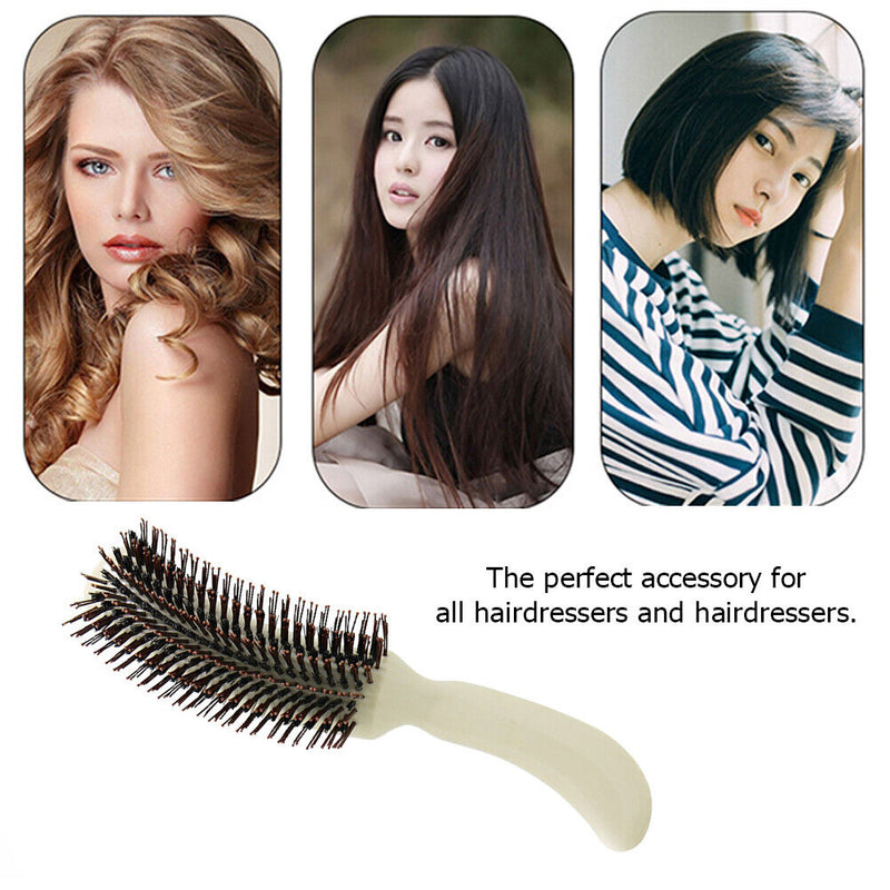 S Shape Fluffy Evening Hair Comb Scalp Massage Updos Curly Detangling Hair