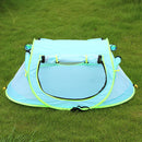 Foldable Beach Tent Zipper Play Tent Tear Resistant Sleep Bed for Indoor Ou