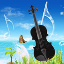 1/8 Splint Acoustic Violin Bright Fiddle Exerciser Set for Musical Lover Student