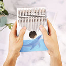 17 Keys Kalimba Spruce Wood Thumb Finger Piano Musical Instrument for Chilren