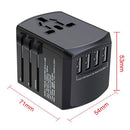 Electrical Plugs Wall Charger 4 USB Ports Travel Charger Travel Adapter