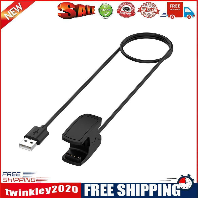 USB Charger Dock Station Clip Cradle Charging Cable for Garmin Descent G1