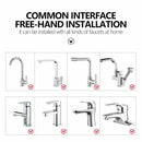 Nozzle Adapter 720° Rotatable Splash Filter Faucet Sprayer Head Tap Extender
