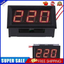 Red LED AC30-500V Digital Voltmeter Voltage Display Panel w/ 2 Wires