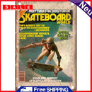 Boy Sheet Metal Drawing Metal Painting Tin Wall Home Art Poster Skateboard
