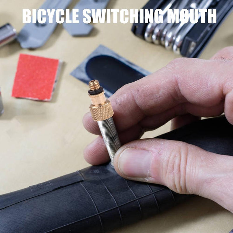 Outdoor Mountain Bike Accessory Bike Valve Adapter Set Tube Pump Air Compre