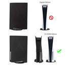 Dustproof Protective Housing Shell Case Cover for PS5 Game Console (Black) Newly