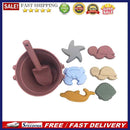 Silicone Cute Animals Shape Beach Play for Kids Sandbox Set Beach Game Toys