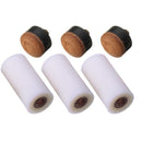 Replacement 12mm Pool Billiard Cue Stick Ferrules Screw-On Tips for Snooker