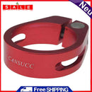 CANSUCC Bicycle Quick Release Seatpost Clamp MTB Seat Post Tube Clip 31.8/34.9mm
