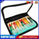 10pcs Bionic Shrimp Baits Set w/ Double-Layer Hooks for Cuttlefish Fishing