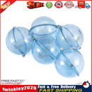 5pcs/Set Fishing Float Plastic Water Ball Bubble Sea Fishing Tackle (47mm) Newly