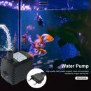 600L/H 8W Submersible Aquarium Circulating Pond Water Fountain Pump (EU)