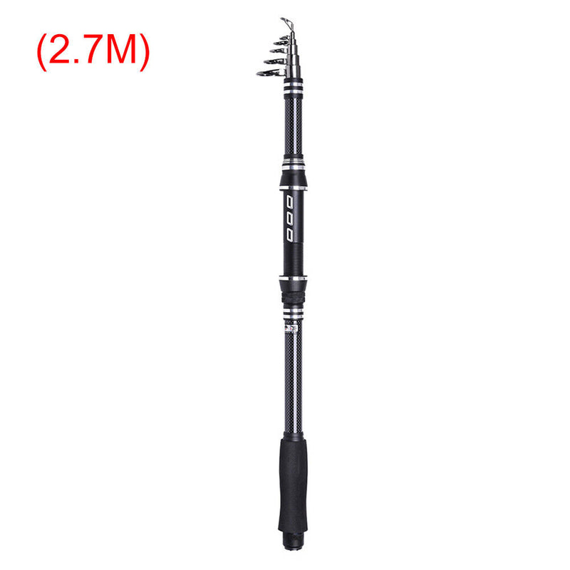 #A Portable Telescopic Fishing Rod Aluminum Alloy Fishing Poles Fishing Tackle G