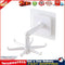 360 Degrees Rotating Hook Holder Bathroom Organizar Storage Hanger (White) Newly