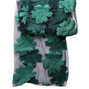 Women Flower Print Elegant Scarf Retro Satin Scarves Ladies Beach Shawls Bandana
