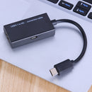 USB 3.1 Type C to HDMI-Compatible Female Adapter Converter for MHL Android Phone