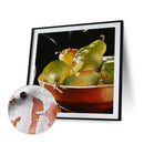 DIY Digital Picture Pear Frameless Painting By Numbers Art Handicraft Drawing