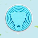 Outdoor Camping Picnic Retractable Water Cup 270mL Portable Folding Silicone Mug