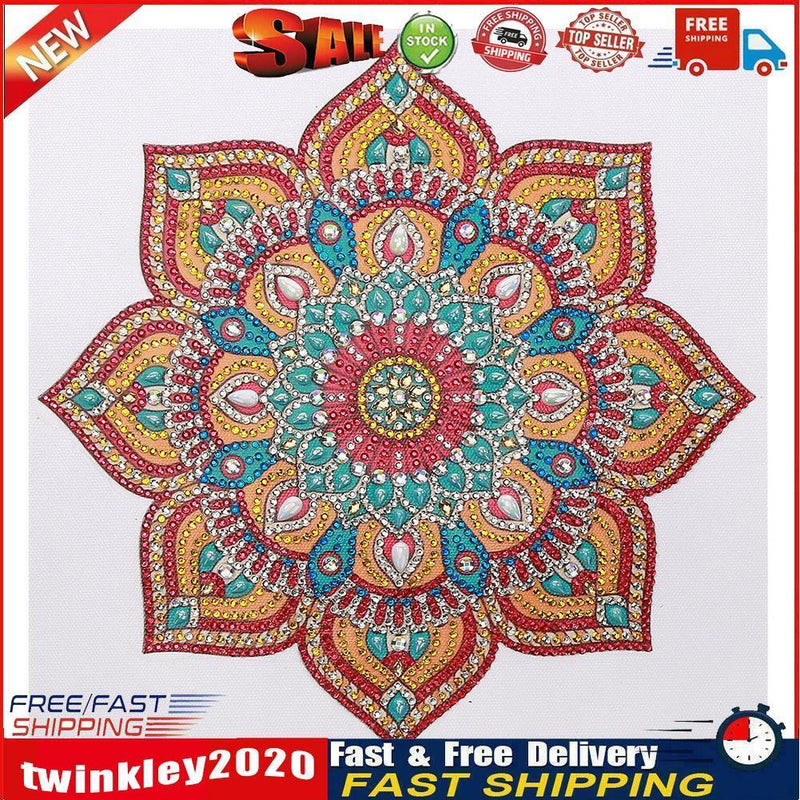 5D DIY Special Shaped Diamond Painting Mandala Cross Stitch Kits (DZ248) Newly