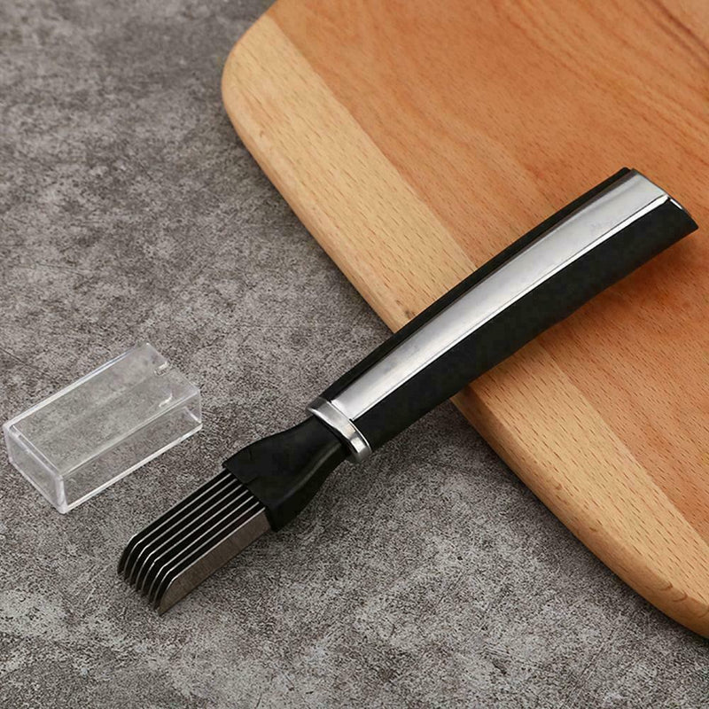 Steel Green Spring Onion Vegetable Shredder Slicer Cutter K8N9 Q8V3