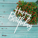 Kids Favors Gifts Cake Topper Happy Birthday Acrylic Decor Party Supplies