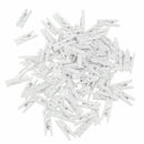 Mini White Wooden Clothe Photo Paper Peg Scrapbooking R5 Clothespin J5N4 S4 Q5X2