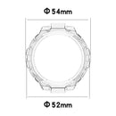 Transparent TPU Smart Watch Cover for Huami Amazfit T-Rex PRO/T-Rex (White)