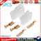 5pcs T-Type 2 Pin DC Power Connector Plug for VHF/UHF Yaesu Radio Cable Newly
