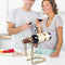 Hanging Suspension Chain Magical Wine Rack European Wine Glass Shelf (A)