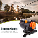 0-999m Fishing Line Counter Portable Fishing Line Depth Finder Fishing Tackle