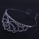 Bride Wedding Headdress Jewelry Crystal Hair Crown Dinner Accessories